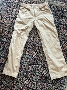 Prana Men's Khaki Chinos in Light Tan